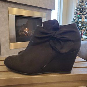 Chinese Laundry Bow Bootie - Black